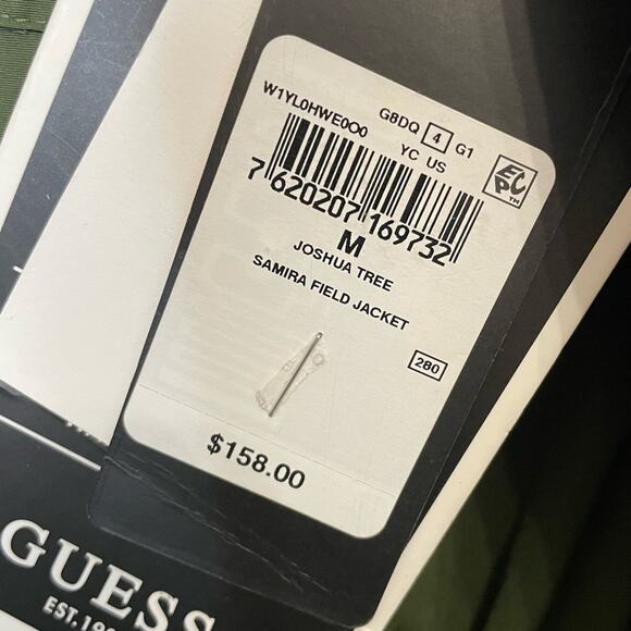 Guess Samira Field Jacket in Joshua Tree Women’s Sz M - Picture 7 of 10